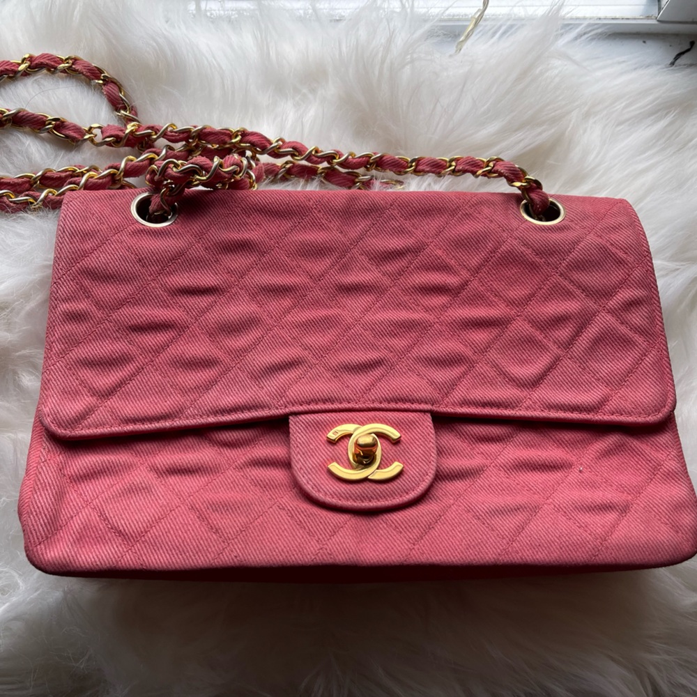 Chanel Pink Quilted Women's Bag